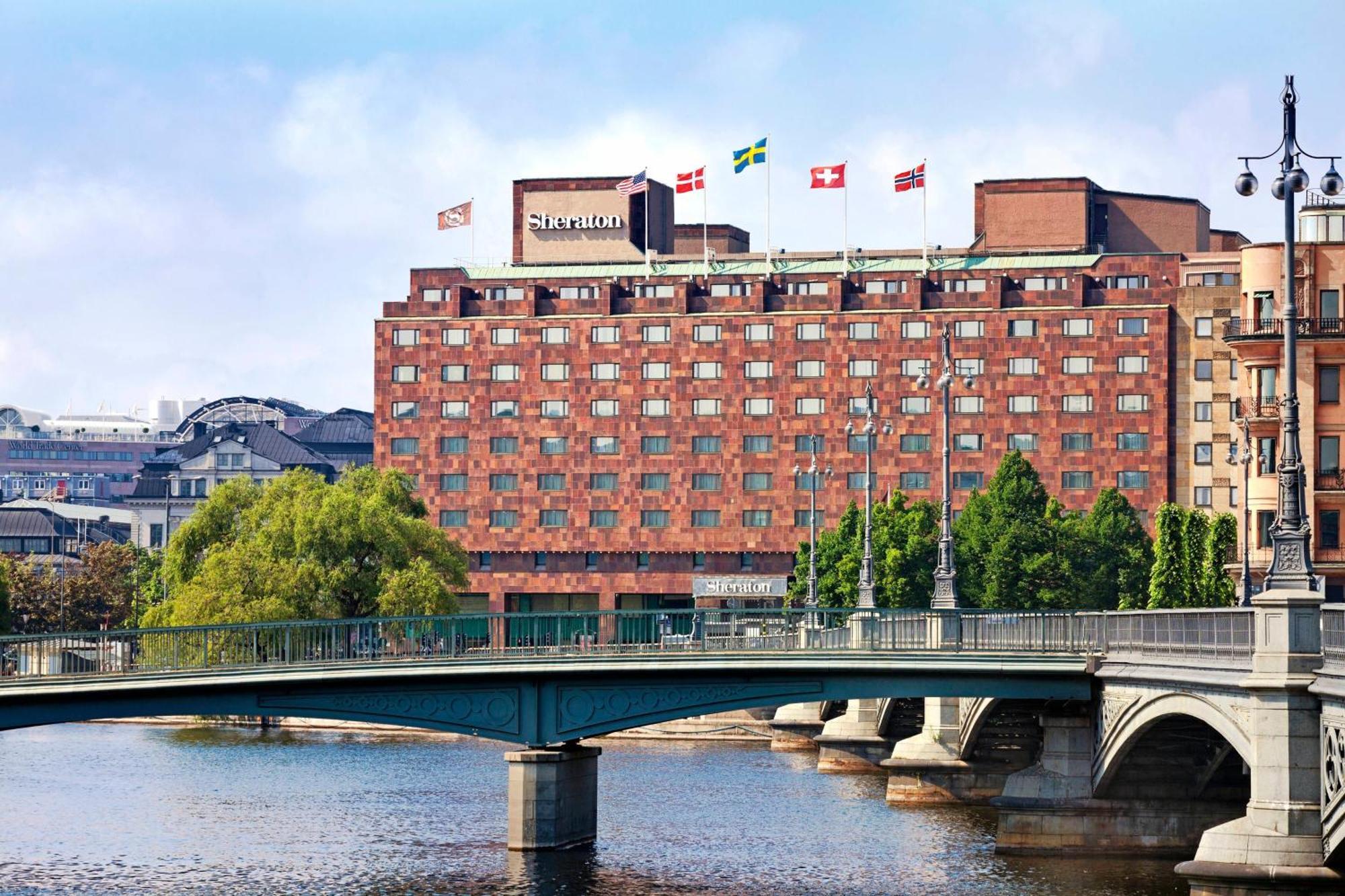 Sheraton Stockholm Hotel Exterior foto
